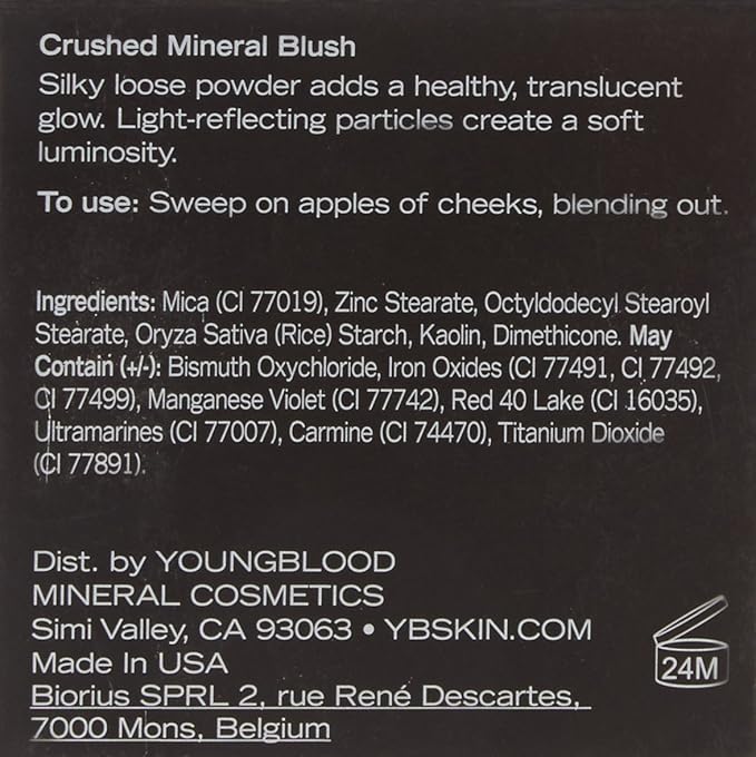 Youngblood Crushed Mineral Blush, Adobe, 3 Gram