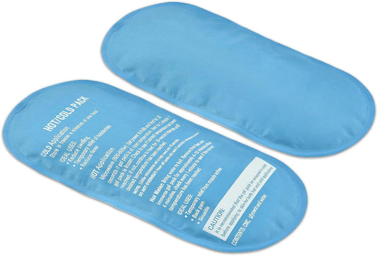 Tutmyrea 2 Pack Gel Ice Pack, 9" x 5.1" Flexible Ice Packs for Injuries Reusable, Hot & Cold Compress for Surgery, Knee, Shoulder, Forehead, Neck, Wrist, Headache, Swelling, Pain Relief
