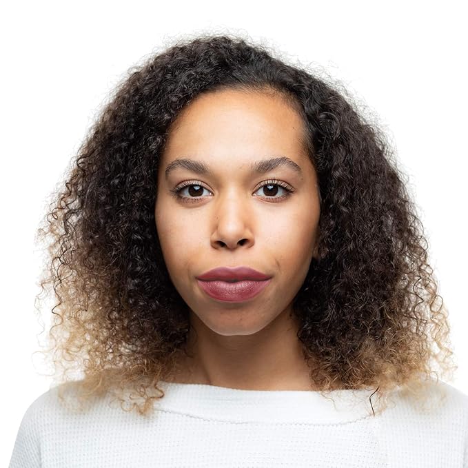 Ogee Tinted Sculpted Lip Oil - Lip Stain Made with 100% Organic Coconut Oil, Jojoba Oil, and Vitamin E - Best as Lip Balm, Lip Color or Lip Treatment - ROSALIA