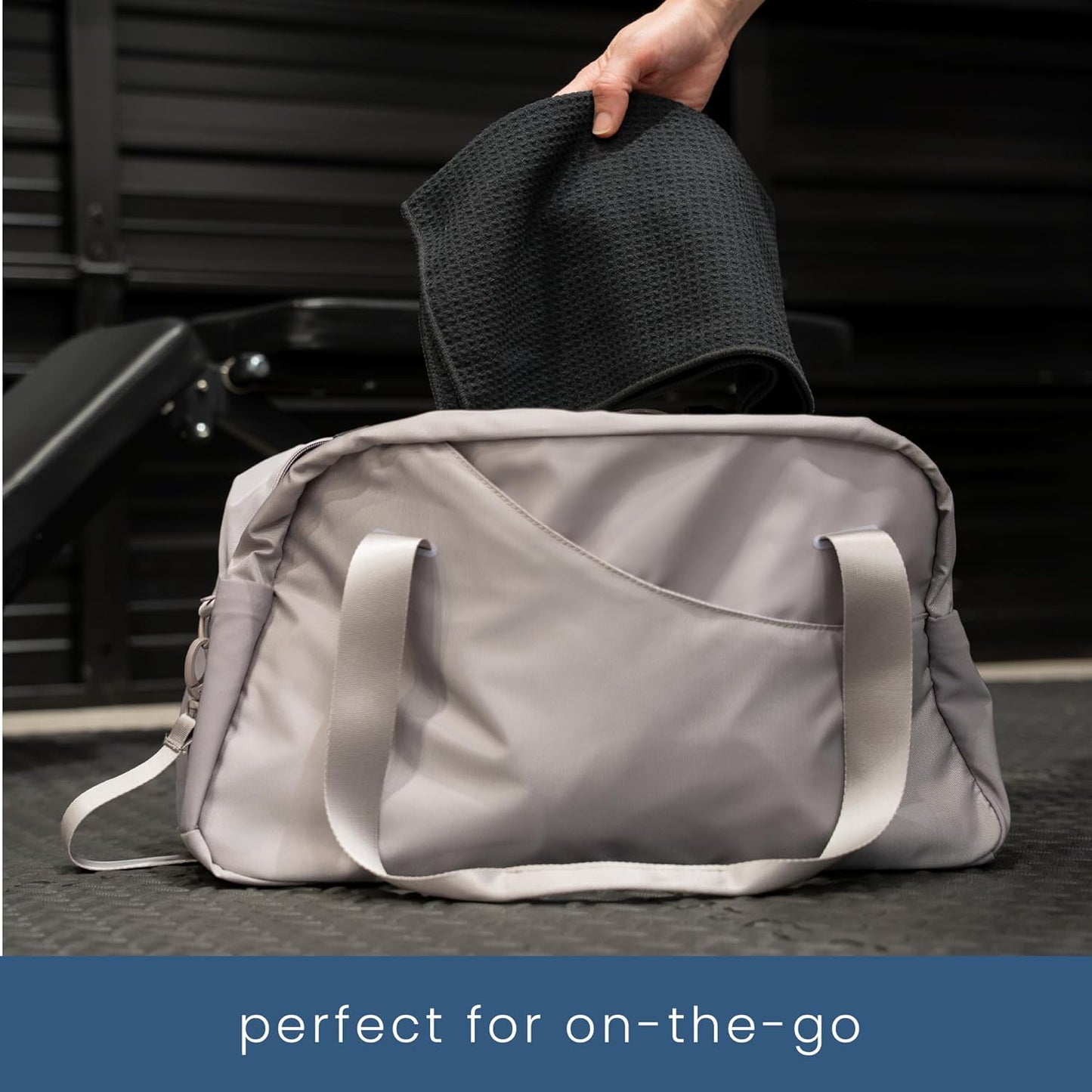 S&T INC. Microfiber Gym Towels, Yoga Towel for Home and Gym Bag, 16 Inch x 27 Inch, 3 Pack