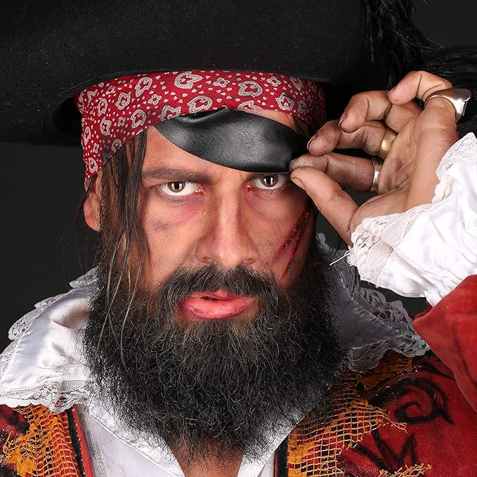 Mehron Makeup Tri-Color Character Makeup Palette | Halloween, Special Effects and Theater Cream Makeup FX Palette | Face Paint Makeup .7 oz (20 g) (Pirate)