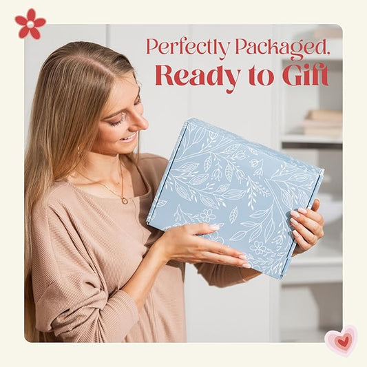 Birthday Gifts For Women, Care Package For Her, Thinking Of You, Sympathy, Birthday Gift, Self-care Relaxation Gift, Get Well Soon Gift, Spa Gift Basket ("Happy Birthday" Card)