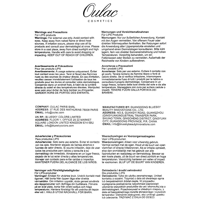 Oulac Apple Red Lipstick - Moisturizing Lip Stick Glossy Solid Shine Lip Gloss, Sheer Shine Juicy Finish, Lightweight and Hydrating Formula for Dry Lip Care, Vegan 2.2g/0.07oz (01)