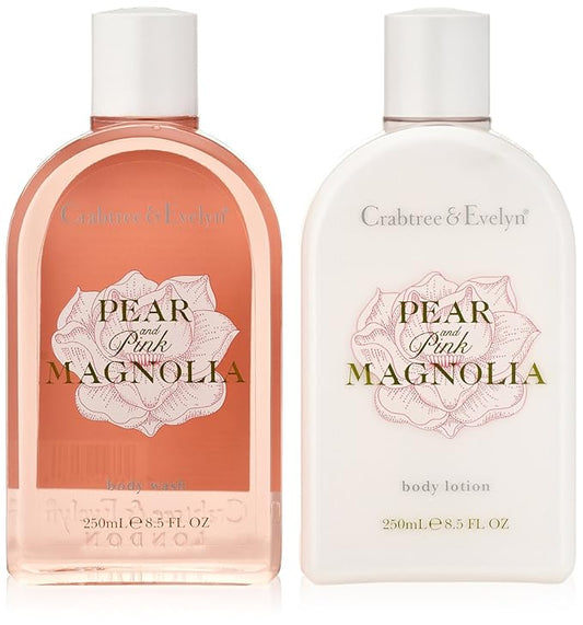 Crabtree & Evelyn Pear and Pink Magnolia Duo