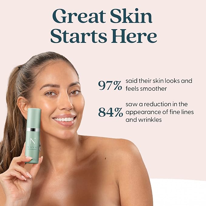 NAVA MD Clinical Skincare System | Cleanser, Serum, Moisturizer, Eye Cream | Developed By Doctors and Scientists | Promote Healthy, Youthful Skin | Contains Aquabeautine XL