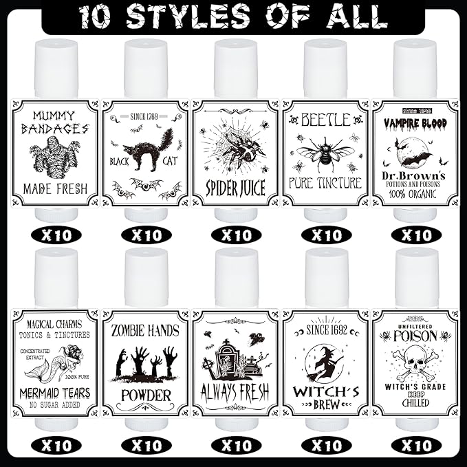 Dunzy 100 Pack Hello Fall Thanksgiving Party Gifts Bulk Lip Balms Favors Employee Appreciation Gifts Thank You Gifts Team Inspirational Gifts for Women Men Coworkers Satff Teachers(Bat)