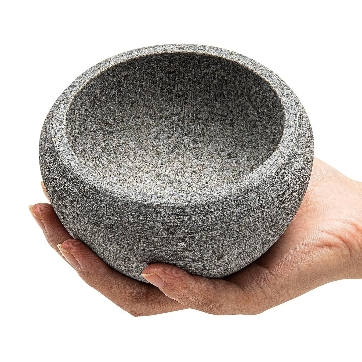 Shaving Soap & Cream Bowl for Men, Natural Granite Stone, Keep Warm Better, Easier to Lather