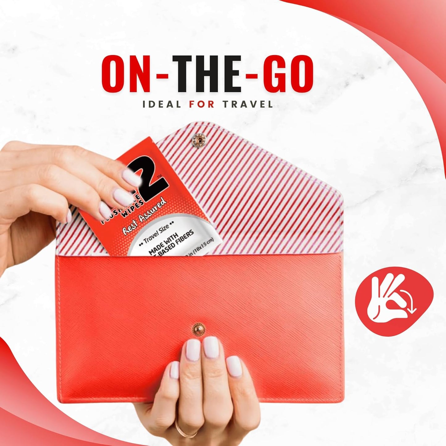 Flushable Wipes - Certified Flushable Wipes - Travel Friendly, Individually Wrapped, Plant Based Fibers, Biodegradable Unscented Wet Wipes, Infused with Soothing Aloe and Cucumber - 120 Count