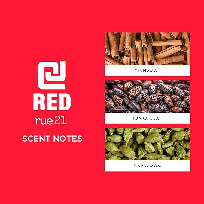 Rue 21 CJ Red Men's Cologne Spray - 1.7 fl oz (50 ml)