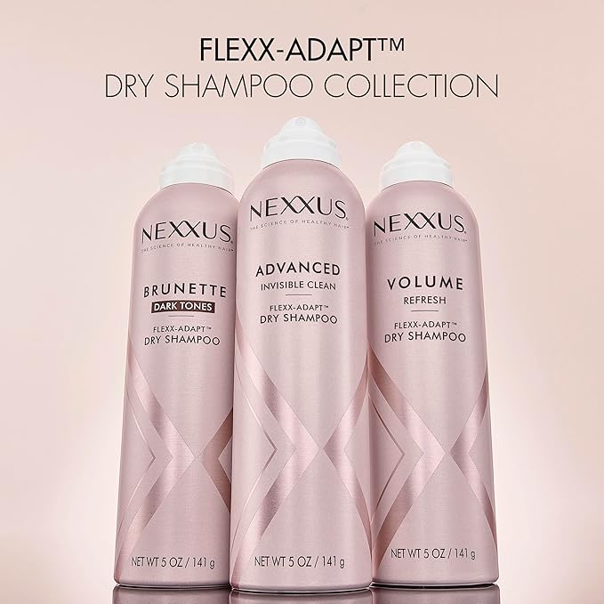 Nexxus Volume Refresh Dry Shampoo For Oil Control + Root-Lifting 72 Hour Freshness with FLEXX-ADAPT Technology 5 oz