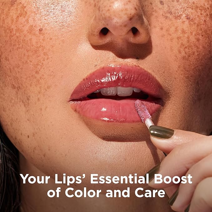 Côte Mulberry Peptide Lip Shine – Milky Mauve Lip Gloss for Plumping & Hydration – Vegan, Cruelty-Free, Anti-Aging, Shea Butter & Hyaluronic Acid Infused – Long-Lasting, Smooth, Moisturizing Shine