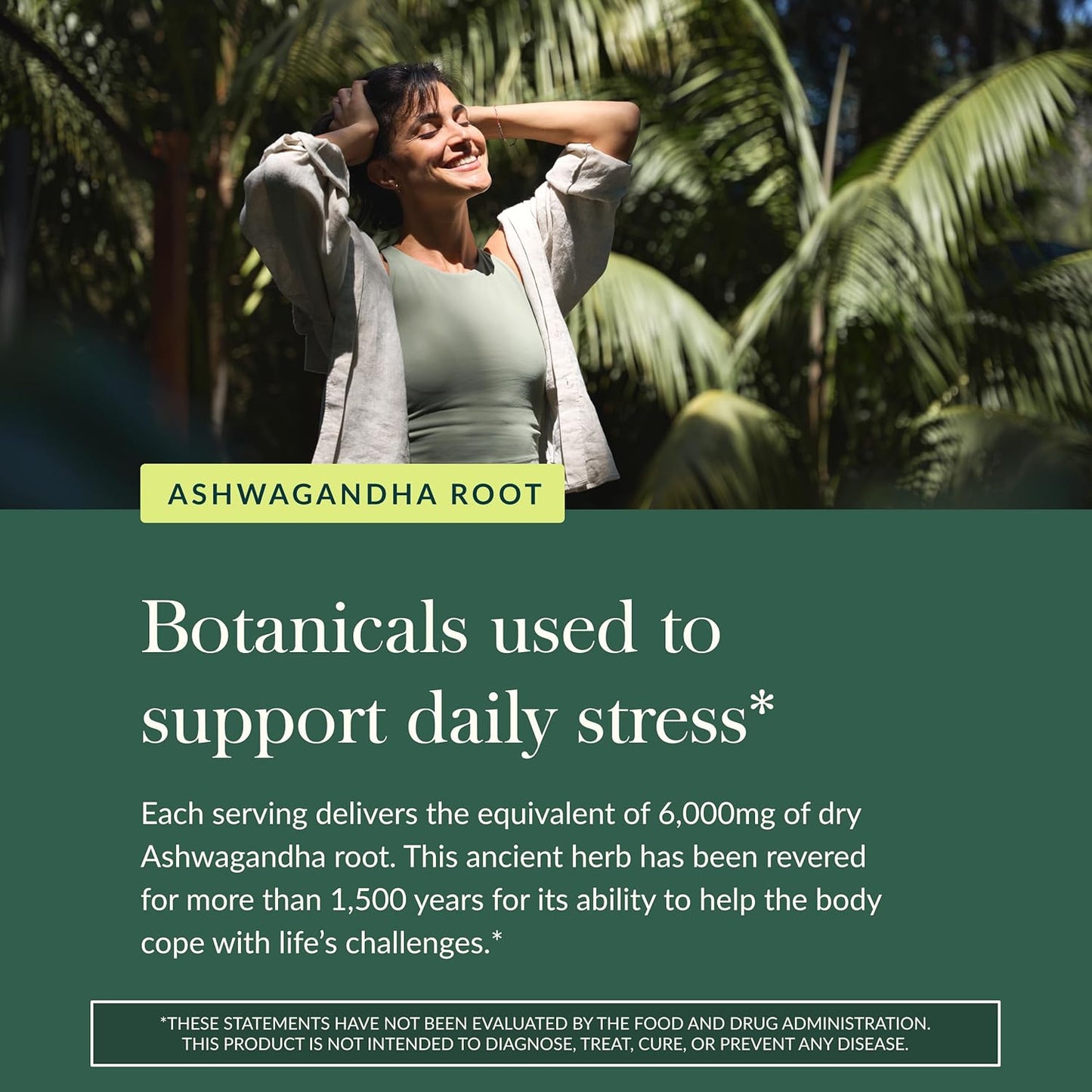 Gaia Herbs Organic Ashwagandha Gummies, Stress Support, Cinnamon, Ginger, Gluten Free, Vegan, 120 Count