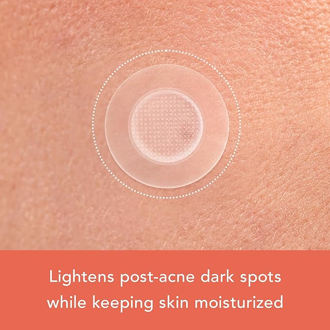 Rael Pimple Patches, Miracle Microcrystal Vitamin C Dark Spot Cover - Hydrocolloid Patch with Glutathione and Niacinamide, Treatment for Post Acne, Korean Skin Care, Vegan, Cruelty Free (9 Count)