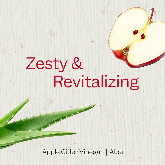 Renpure Apple Cider Vinegar Scalp Serum, Plant-Based – Detoxifies, Balances & Hydrates Scalp for Softer, Shinier Hair – For Itchy Scalp - Apple Cider Vinegar, Ginger Root, Peppermint Leaf - 4 Fl Oz