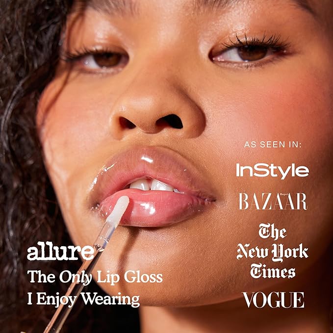 Tower 28 ShineOn Lip Jelly, CHILL | Non-Sticky, Vegan Lip Gloss in Clear | Moisturizing Apricot and Raspberry Seed Oil | Clean, Cruelty Free