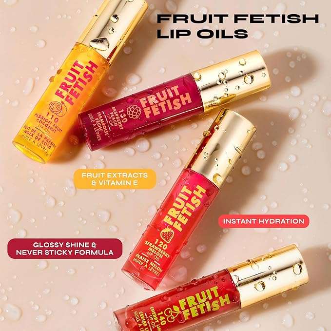 Milani Lip Oil with Vitamin E for Instant Hydration, Fruit Extract Infused Lip Treatment and Moisturizing Lip Gloss - Passionfruit Coconut