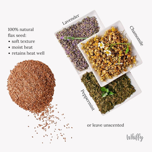 Microwave Heating Pad Filled With Flax Seed and Choice of Dried Herbs, Herbal Cold Pack, Good Size for Back Pain and Cramps, Hot and Cold Therapy, 6" x 12" (Sloth, No Added Herbs)