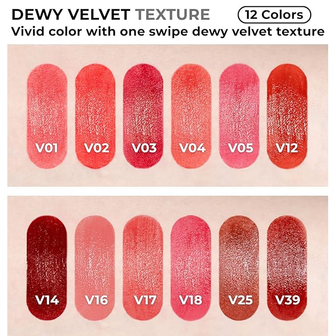BBIA Last Velvet Tint NEW - Soft Creamy Matte Finish Lip Stain, Blur Effect & Velvety Texture, Long-Lasting, High Pigment, Non-Drying, Vegan, Korean Lip Makeup (V43 SO GOOD PLUM, Pack of 1)