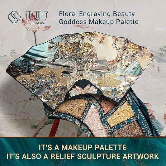 FLORASIS Floral Engraving Odey Makeup Palette (The First Sight)