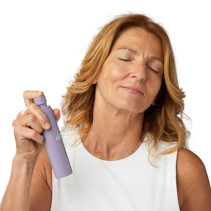 dot Cooling Facial Mist With Vitamin C, Plant-Based Antioxidants & Skin Revitalizing Feminage - Face Mist that Moistures, Rejuvenates & Clarifies – For All Skin Types – Menopause Skincare - 3.4 oz