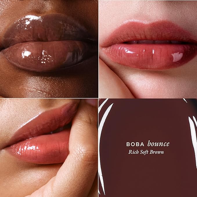 EADEM Le Chouchou Lip Softening Balm, Lip Gloss for Women, Lip Plumper & Lip Mask, Overnight Hydrating & Moisturizing Luxury Lip Balm, 0.5 oz, Boba Bounce