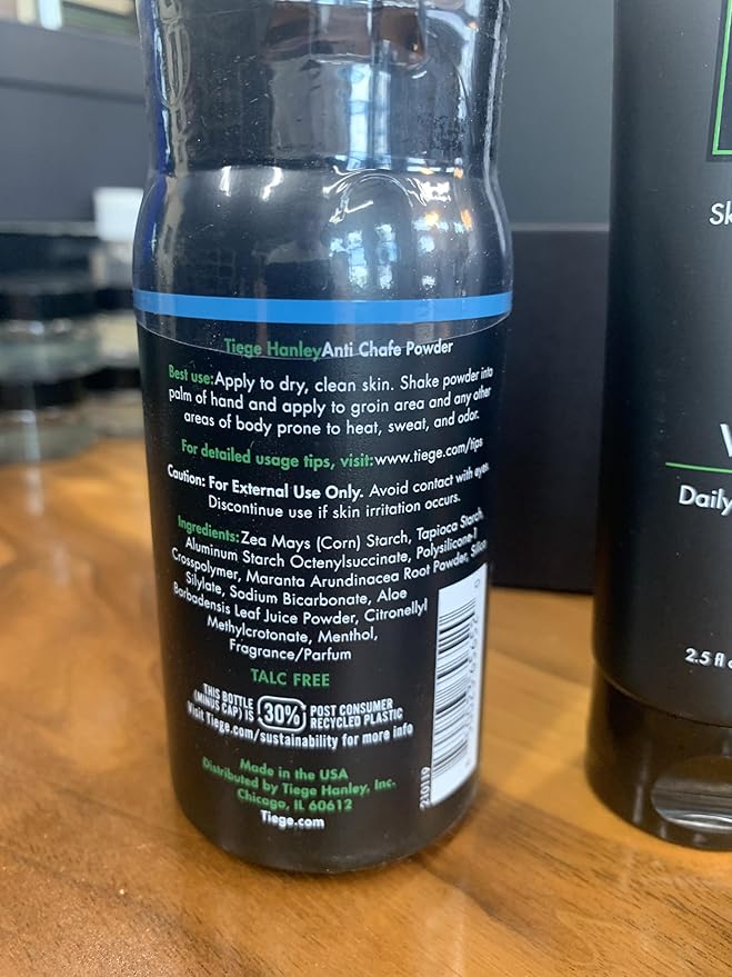 Tiege Hanley Mens Skin Care Gift Box Set, Gold - Men's Skincare Set with Face Wash, AM & PM Moisturizer, Scrub, Clay Mask, Body Wash, Deodorant, Anti Chafe Powder, Scrubber & Dopp Kit