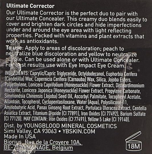 Youngblood Mineral Cosmetics Natural Ultimate Corrector - Concealing Compact Duo - 2.7 g / 0.09 oz