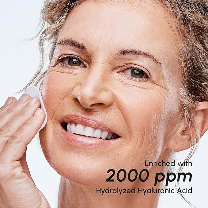 MAREE Blemish Toner Polishes - Daily Facial Radiance Toner Polish - Witch Hazel Pads Acne Face Toning - Acne Skin Care with BHA Salicylic Acid - Blemish Clearing Witch Hazel Wipes