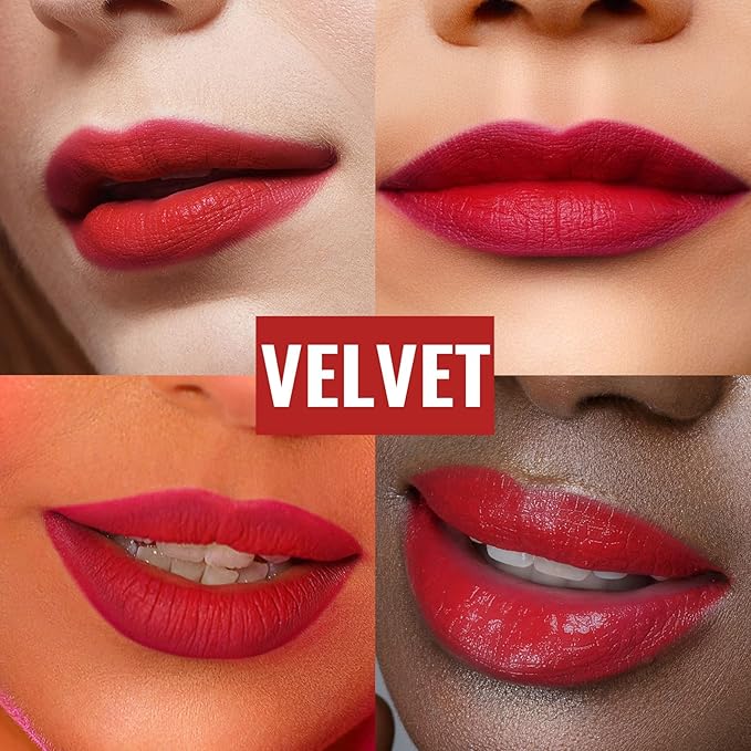 Oulac Red Creamy Matte Lipstick, Soft Satin Finish Lipsticks for Women with Moisturising Formula, Rich Color, Highly Pigmented Enriched with Rose Oil, Vegan & Cruelty-Free| 3.6g (Y09)
