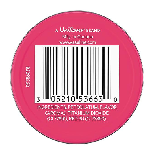 Vaseline Lip Therapy Lip Balm Tin Rosy Lips 0.6 oz 6 Count