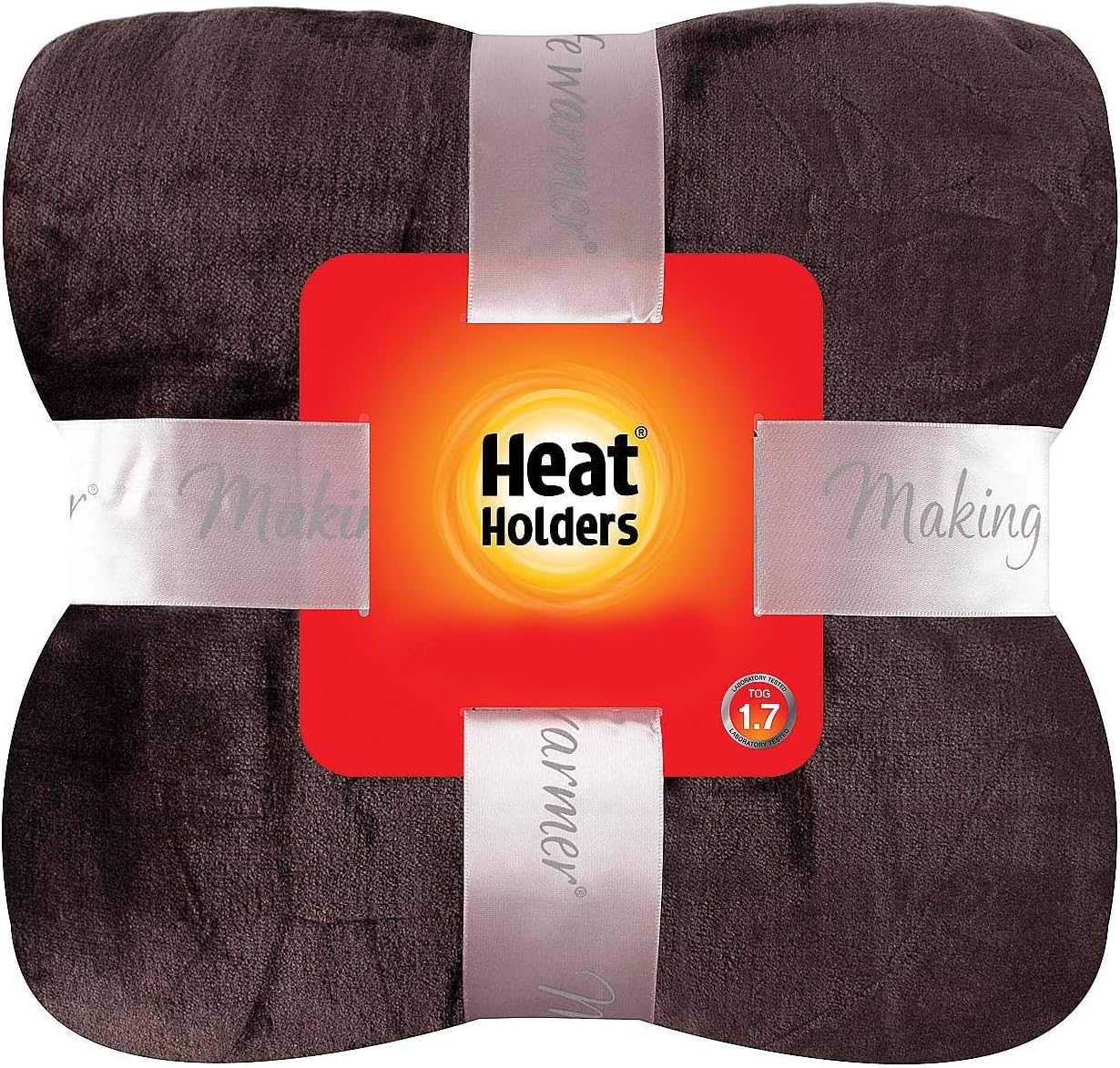 Heat Holders Personal-Sized Throw - Warm and Luxuriously Soft Fur-Like Fleece - Ideal for Bed, Sofa, Travel and Gifts | Moon Rock / 50x70 inches