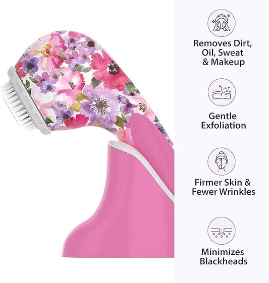 Michael Todd Beauty - Soniclear Elite - Facial Cleansing Brush System - 6-Speeds - Face Cleansing Brush & Exfoliating Body Scrubber