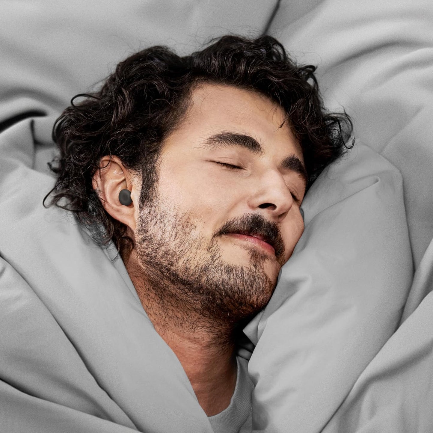 Loop Dream – Silicone/Memory Foam Earplugs for Sleep Comfort | Comfortable Ear Plugs for Muffling Snoring & Sleeping | Customized Fit | 27dB (SNR) Noise Reduction