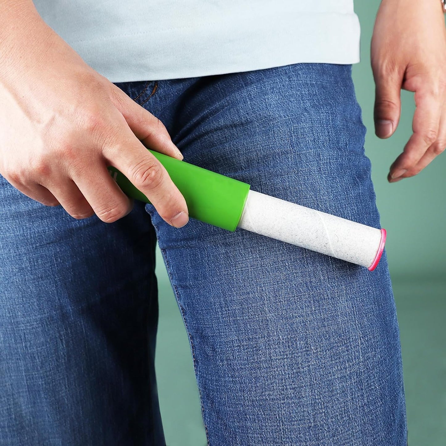 3.5 inch Mini Lint Roller Refills Compatible with Flint Classic Retractable Mini Lint Rollers Travel Size 3-1/2 Width Lint Roller Refills Pack of 4 Rolls 40 Sheets Each Roll Total 160 Sheets