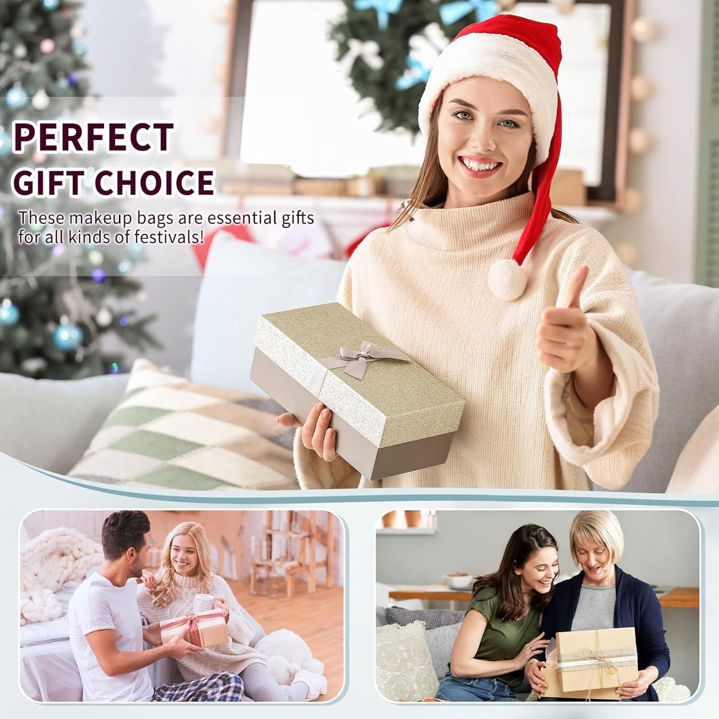 4 Pcs Makeup Bag for Women Corduroy Cosmetic Bag Aesthetic Cute Bags Multi Size Purse Pouch Travel Toiletry Bag Set Makeup Organizer with Zipper(Pink)