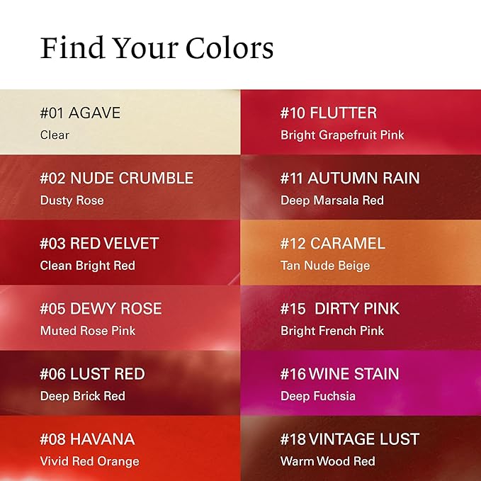 Melixir Vegan Lip Butter #10 Flutter (+11 more colors), Deep Nourishing Tinted Lip Balm for Dry Lips, Bee-Free, Petrolatum-Free, Plant-Based, Hydrating for Cracked and Chapped Lips, Travel Essentials