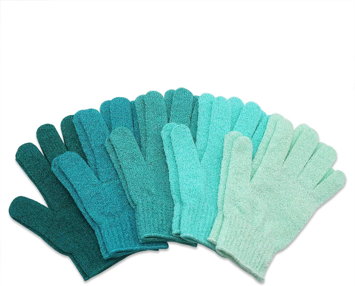 MIG4U Shower Exfoliating Scrub Gloves, Bathing Gloves Body Wash Dead Skin Removal Deep Cleansing Sponge Loofah for Women Men