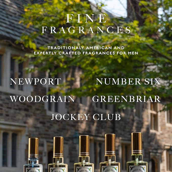 Caswell-Massey Number Six Gold Cap Cologne, Men’s Cologne with Sophisticated Top Notes of Bergamot, Rosemary & White Narcissus with a Premium Lavender Base, 3 Fl Oz