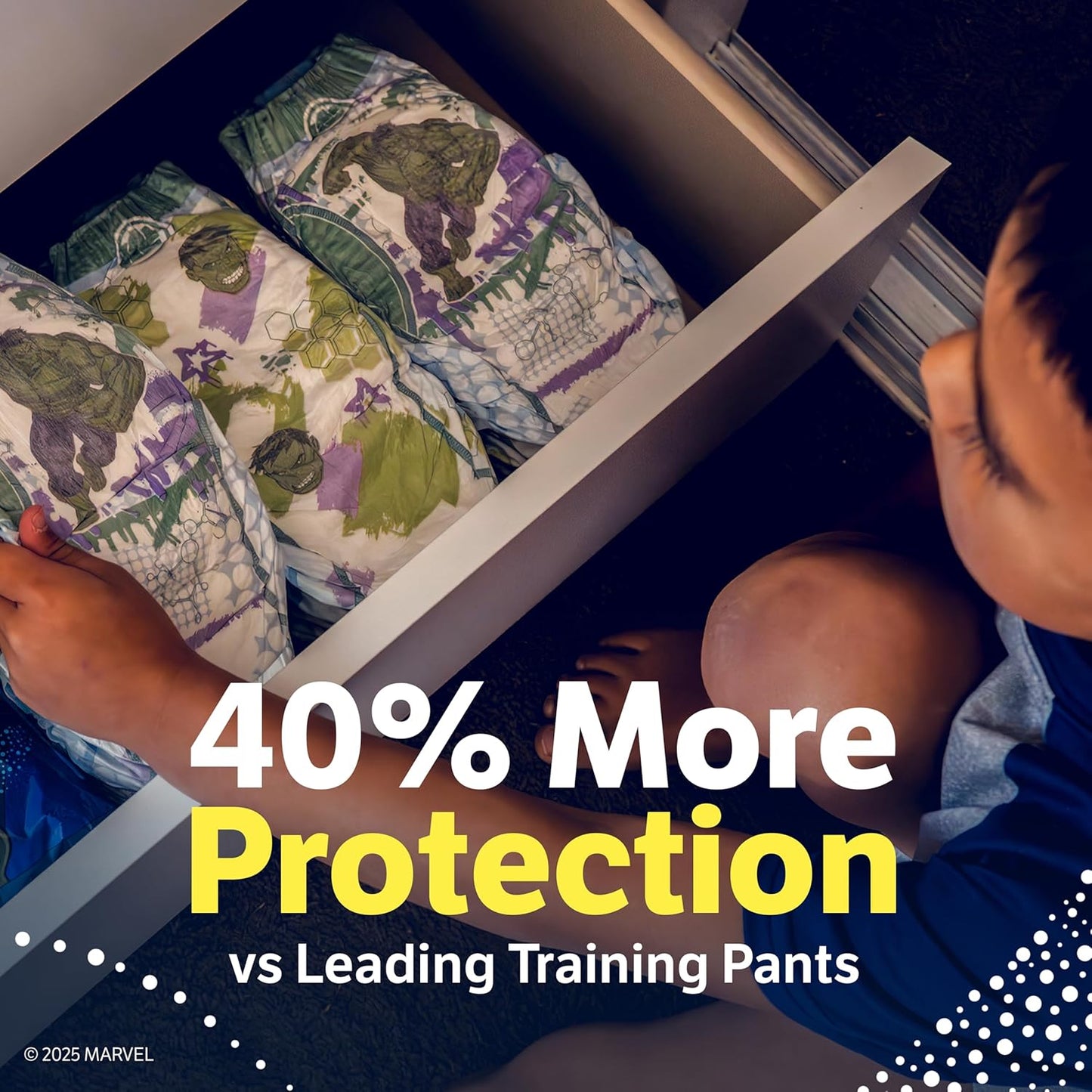 Goodnites Girls' Nighttime Bedwetting Underwear, Size Extra Small (28-43 lbs), 76 Ct (2 Packs of 38), Packaging May Vary