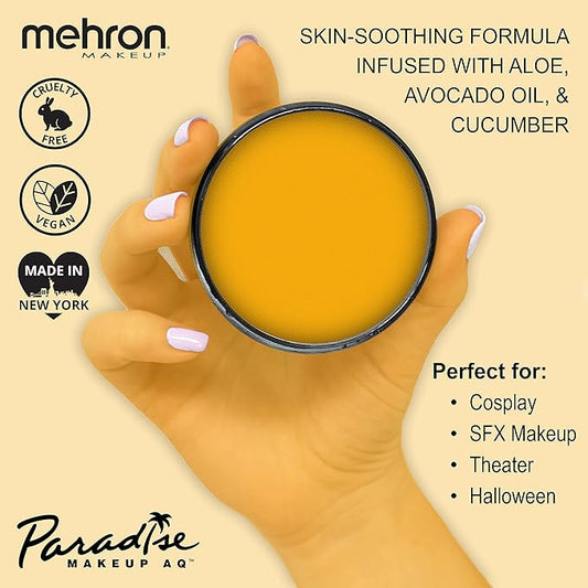 Mehron Paradise Makeup AQ 40g Face & Body Paint (Mango)