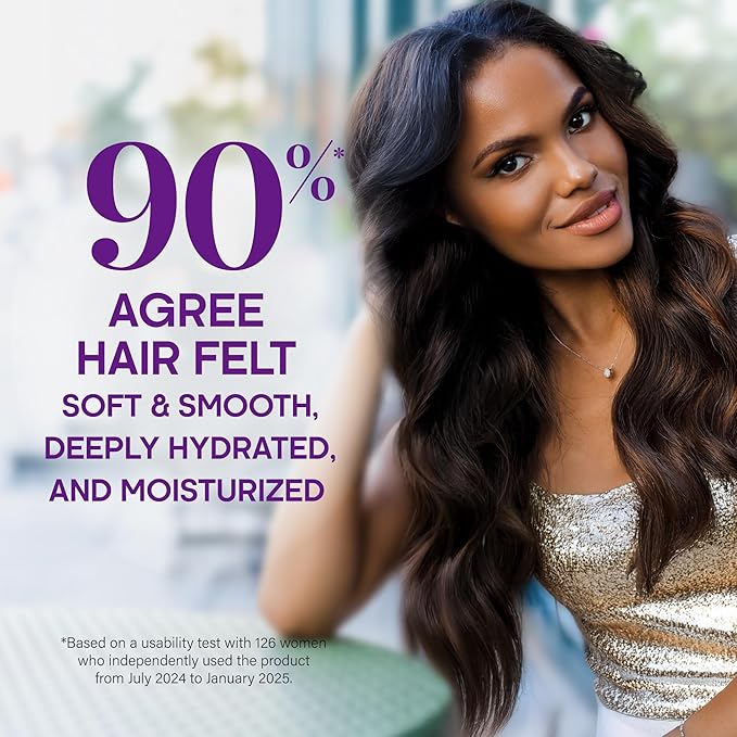 NUTRAHARMONY Hydrating Hair Mask for Dry, Frizzy & Damaged Hair – Deep Conditioning Keratin Treatment with Argan & Coconut Oils, Collagen & Biotin – Repairing, Anti-Frizz Hair Mask for Women, 10oz