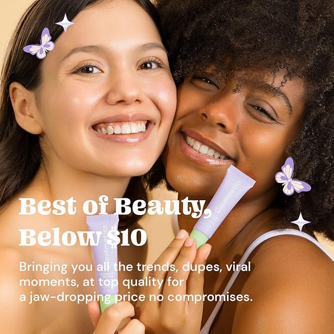 Glossmetics Lychee-Berry Overnight Lip Mask - Hydrating, Moisturizing Lip Balm for Soft, Smooth Lips