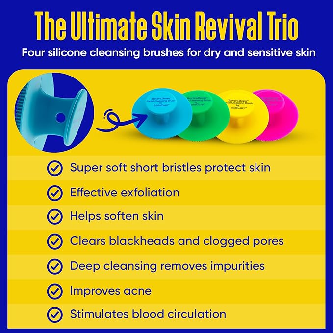 Original Nose Balm, Advanced Snail 96 Mucin Power Essence (3.38 fl oz) Bundle with 4 x Silicone Facial Cleansing Brushes & Matching Gift Box