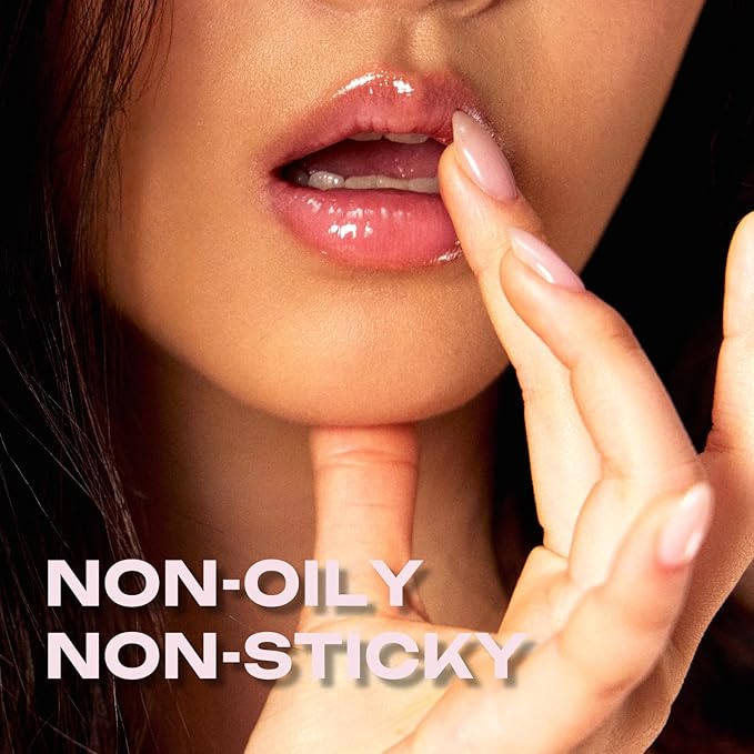 PDRN Tinted Lip Serum – High Gloss Ultra Hydrating Natural Glow, Non-Sticky Volumizing Color Glaze with Long-Lasting Shine, Nourishing Moisturizing Repair for Chapped Lips (0.34 oz)