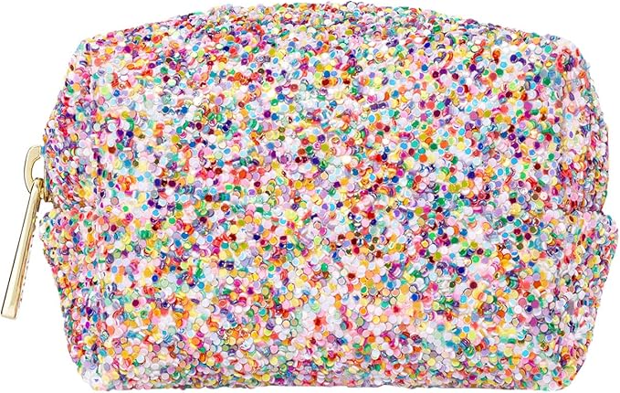 Pinch Provisions Funfetti Minimergency Kit, includes 17 Travel-Sized Cosmetic Essentials, Convenient for Purses, Emergency Beauty Accessories, Gifts for Holiday’s & Birthday’s