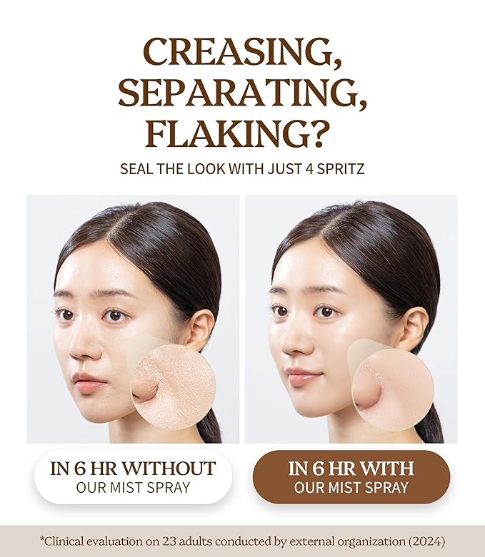 Milk Tea Dewy Skin Mist | Hydrating & Makeup Setting Spray | Dewy Finish - 2x Better Moisturizing Effect - Refreshing Korean Skincare 3.38 fl oz