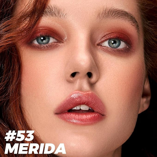 FOCALLURE Shimmer and Matte Cream Eyeshadow Stick,Smooth Brilliant Eye Brightener Pencil for Women,Long Lasting Waterproof Eye Shadow and Liners Makeup,Merida