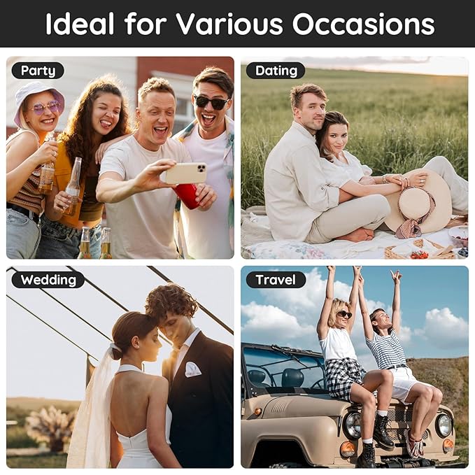 Segbeauty 10ml Mini Perfume Atomizer, 10 Pack Refillable Travel Size Bottles for Cologne, Empty Organizer Dispenser With Fine Mist Sprayer, Portable Leak-proof Bottle