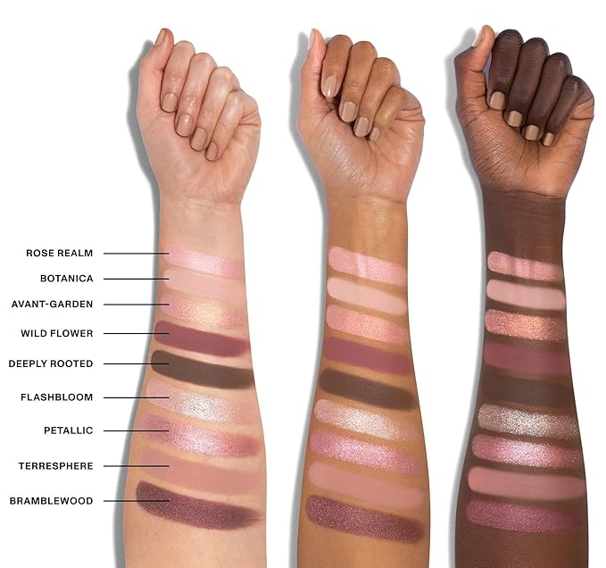 Morphe Makeup Palette - Power Multi-Effects Palette with Mattes, Shimmers, Duochromes & Silk Slip Toppers - Made to Build, Blend & Layer for Everyday Versatile Makeup Looks - Floralisse (0.65 oz)