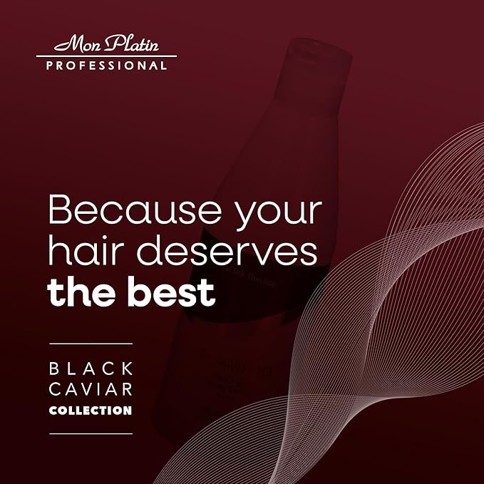 Mon Platin Natural Silk Therapy Salt-Free Shampoo for Straightened Hair - Protects Keratin & Brazilian Treatments, Sulphate-Free Formula, Keeps Hair Vibrant, 400ml